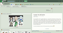 Desktop Screenshot of genjibunbun.deviantart.com
