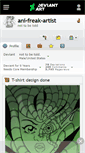 Mobile Screenshot of ani-freak-artist.deviantart.com