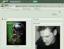 Tablet Screenshot of fakk2.deviantart.com