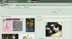 Desktop Screenshot of lollo424.deviantart.com