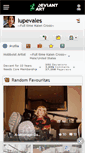 Mobile Screenshot of lupevales.deviantart.com