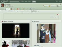 Tablet Screenshot of lupevales.deviantart.com
