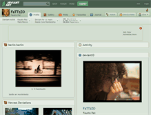 Tablet Screenshot of fattzzo.deviantart.com