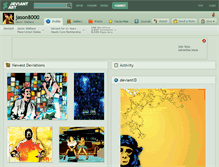 Tablet Screenshot of jason8000.deviantart.com