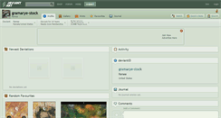 Desktop Screenshot of gramarye-stock.deviantart.com