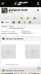Mobile Screenshot of gramarye-stock.deviantart.com