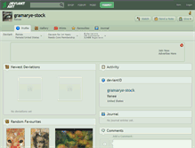 Tablet Screenshot of gramarye-stock.deviantart.com