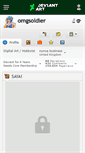 Mobile Screenshot of omgsoldier.deviantart.com