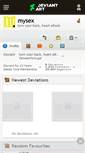 Mobile Screenshot of mysex.deviantart.com