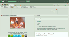 Desktop Screenshot of priperca.deviantart.com
