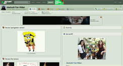 Desktop Screenshot of akatsuki-fan-hidan.deviantart.com