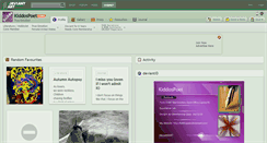 Desktop Screenshot of kiddospoet.deviantart.com