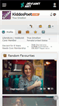 Mobile Screenshot of kiddospoet.deviantart.com