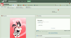 Desktop Screenshot of lanalesty.deviantart.com