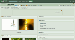 Desktop Screenshot of danielwang.deviantart.com