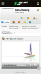 Mobile Screenshot of danielwang.deviantart.com