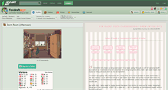 Desktop Screenshot of foxdraft.deviantart.com
