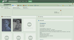 Desktop Screenshot of chrisaharris.deviantart.com