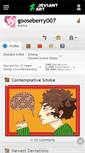 Mobile Screenshot of gooseberry007.deviantart.com