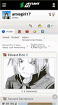 Mobile Screenshot of amiegirl17.deviantart.com
