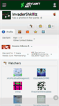 Mobile Screenshot of invadershkillz.deviantart.com