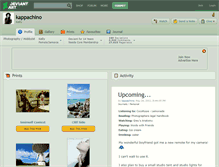 Tablet Screenshot of kappachino.deviantart.com