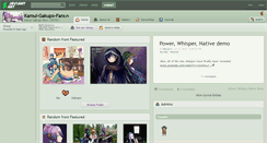 Desktop Screenshot of kamui-gakupo-fans.deviantart.com