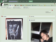 Tablet Screenshot of ftmark.deviantart.com