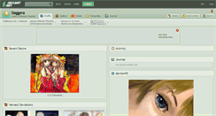 Desktop Screenshot of daggera.deviantart.com
