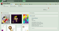 Desktop Screenshot of kizune-kitsune.deviantart.com