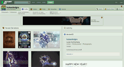 Desktop Screenshot of kukasdesigns.deviantart.com