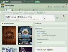 Tablet Screenshot of kukasdesigns.deviantart.com