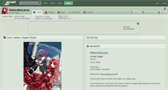 Desktop Screenshot of nekonekolacus.deviantart.com