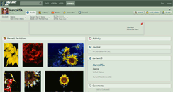 Desktop Screenshot of marcousa.deviantart.com
