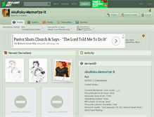 Tablet Screenshot of akuroku-memorize-it.deviantart.com