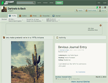 Tablet Screenshot of dartneis-is-back.deviantart.com