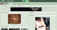 Desktop Screenshot of akumaneko.deviantart.com