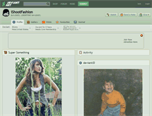 Tablet Screenshot of ishootfashion.deviantart.com