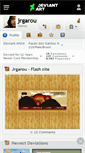 Mobile Screenshot of jrgarou.deviantart.com