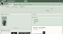 Desktop Screenshot of mapetina.deviantart.com