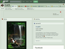 Tablet Screenshot of flg8tr.deviantart.com
