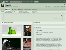 Tablet Screenshot of j-makink.deviantart.com