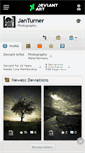 Mobile Screenshot of janturner.deviantart.com
