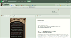 Desktop Screenshot of linzstock.deviantart.com