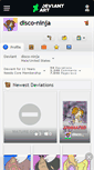 Mobile Screenshot of disco-ninja.deviantart.com