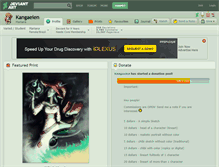 Tablet Screenshot of kangaeien.deviantart.com