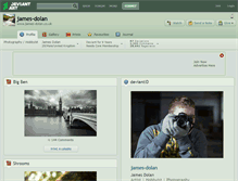 Tablet Screenshot of james-dolan.deviantart.com
