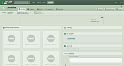 Desktop Screenshot of camelflea.deviantart.com