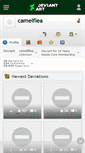 Mobile Screenshot of camelflea.deviantart.com