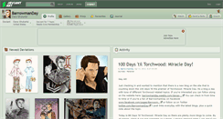 Desktop Screenshot of barrowmanday.deviantart.com